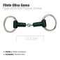 FILETE OLIVA INOX GOMA PARTIDO 21555R 12.5cm