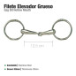 FILETE ELEVADOR INOX GRUESO 21907 12.5cm