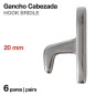 GANCHO CABEZADA 6 PARES