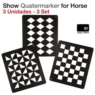 QUATERMARKER PARA CABALLO SHOW JUEGO 3 UNIDADES