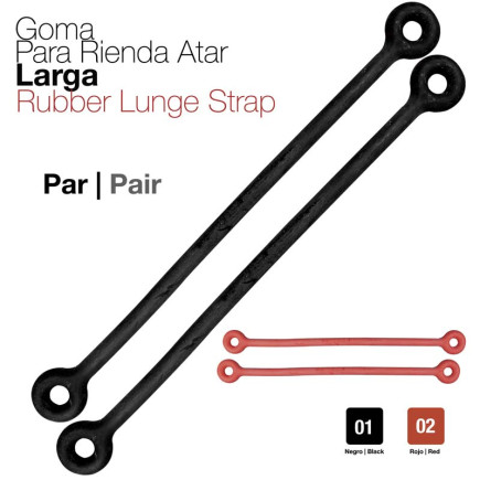 GOMA RIENDA ATAR LARGA PAR