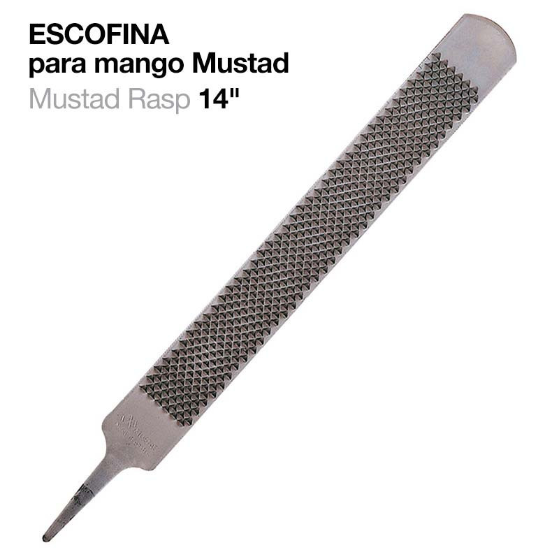 ESCOFINA PARA MANGO MUSTAD 3302 14"