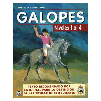 LIBRO: CURSO EQUITACIÓN. GALOPE Nº 1 A 4