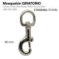 MOSQUETÓN GIRATORIO HM-225-06N 6uds