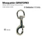 MOSQUETÓN GIRATORIO HM-5055-03N 6uds