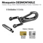 MOSQUETÓN DESMONTABLE HZ0562-10 6uds