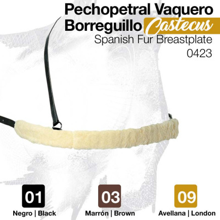 PECHOPETRAL VAQUERO BORREGUILLO CASTECUS