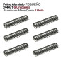 PEINE ALUMINIO PEQUEÑO 244071 6uds