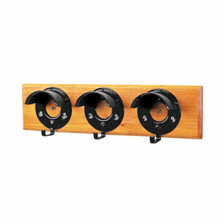 PORTABRIDA TRIPLE CON MADERA STUBBS S203