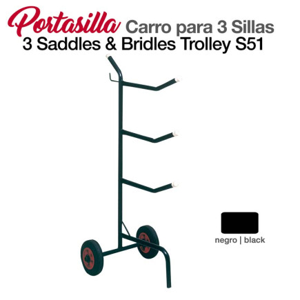 PORTASILLA CARRO PARA 3 SILLAS S51