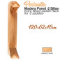 PORTASILLA MADERA PARED ZALDI 2 SILLAS 120x62x18cm