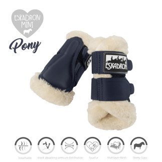 PROTECTOR ESKADRON PONY SOFT FAUXFUR 557000 662 380 AZUL