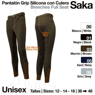 PANTALÓN GRIP SILICONA SAKA CULERA