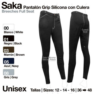 PANTALÓN GRIP SILICONA SAKA CULERA
