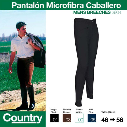 PANTALÓN MICROFIBRA COUNTRY CABALLERO