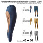 PANTALÓN MICROFIBRA/CUERO CABALLERO