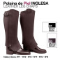 POLAINA PIEL INGLESA