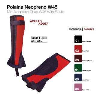 POLAINA NEOPRENO ADULTO W45