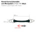 RAMAL GOMA EXTENSIBLE CON MOSQUETÓN 24433-44K 44cm