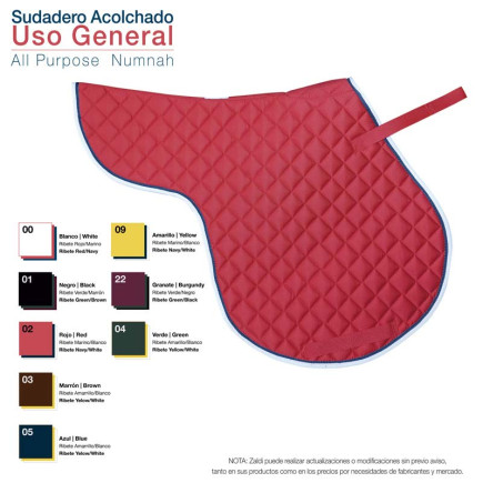 SUDADERO USO GENERAL ACOLCHADO 52304CCAR