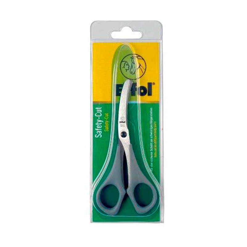 TIJERA CURVA INOX EFFOL SAFETY CUT