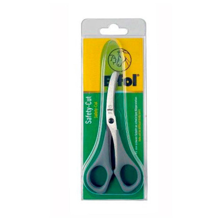TIJERA CURVA INOX EFFOL SAFETY CUT