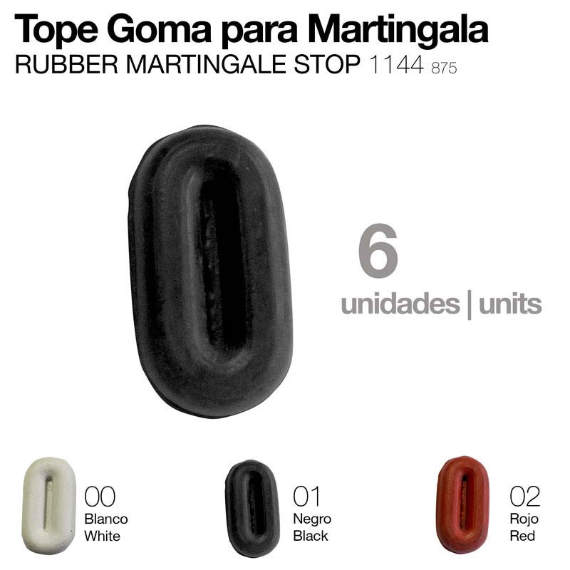 TOPE GOMA PARA MARTINGALA 875 6 unidades