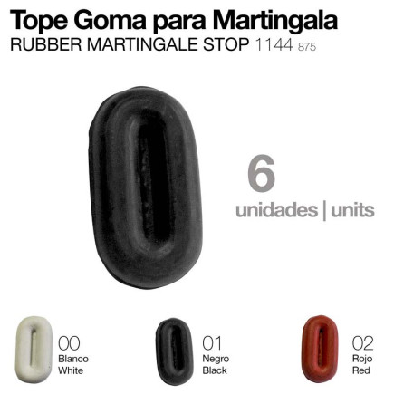 TOPE GOMA PARA MARTINGALA 875 6 unidades