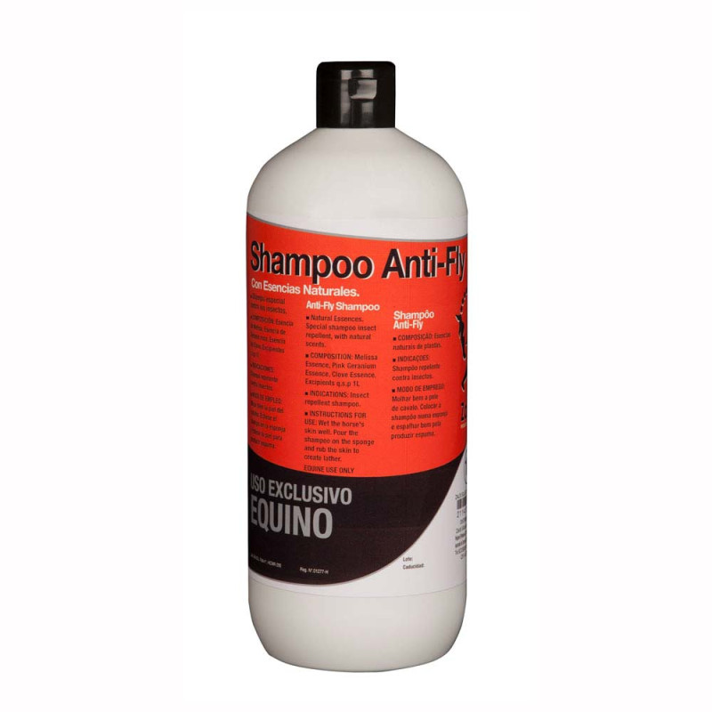 ZALDI CHAMPÚ ANTIFLY CON ESENCIAS NATURAL 1 litro