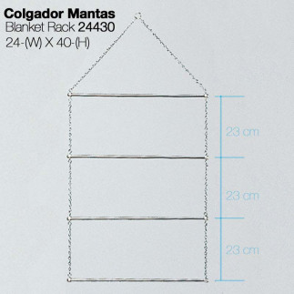 COLGADOR PARA MANTAS 24430