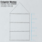 COLGADOR PARA MANTAS   24430