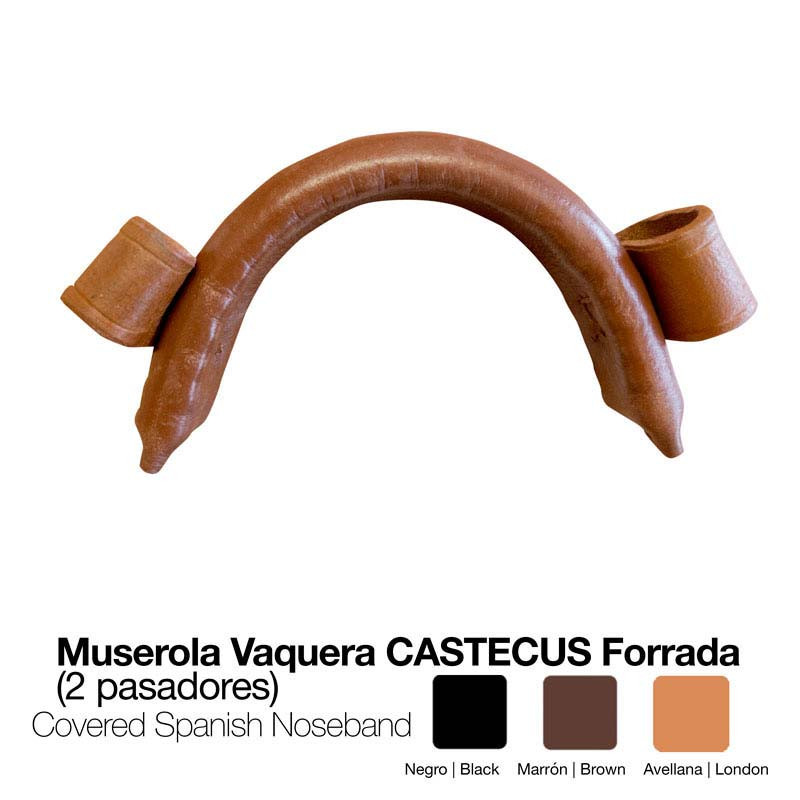 MUSEROLA VAQUERA FORRADA CASTECUS PASADOR