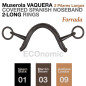 MUSEROLA VAQUERA ECO 2 PILAR LARGO FORRADA