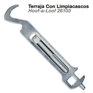 TERRAJA CON LIMPIACASCOS  26103