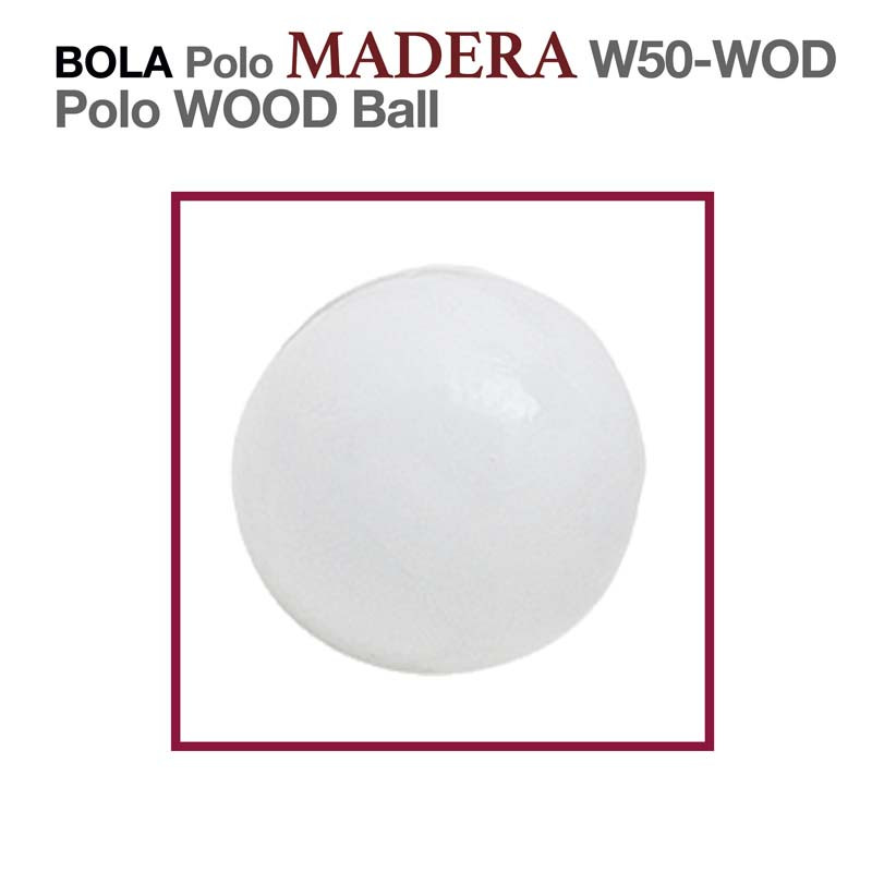 BOLA POLO MADERA W50-WOD