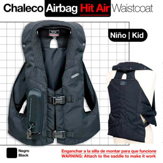 CHALECO AIRBAG. HIT AIR niño MLV2 TALLA: XS (M-XL) NG