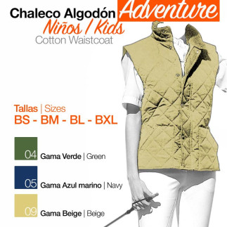 CHALECO ALGODÓN ADVENTURE