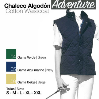 CHALECO ALGODÓN ADVENTURE