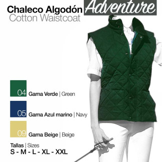 CHALECO ALGODÓN ADVENTURE