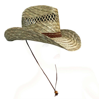 GORRO SOMBRERO PAJA COWBOY JUNQUILLO Nº223 AJUSTABLE