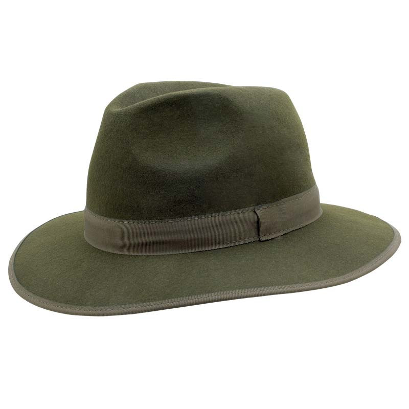 GORRO SOMBRERO INDIANA LANA VERDE