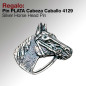 REGALO PIN -PLATA- CABEZA CABALLO 4129