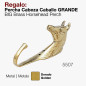 REGALO PERCHA CABEZA CABALLO GRANDE 5507