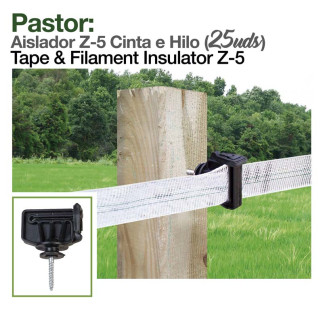 PASTOR: AISLADOR Z-5 CINTA E HILO 25uds