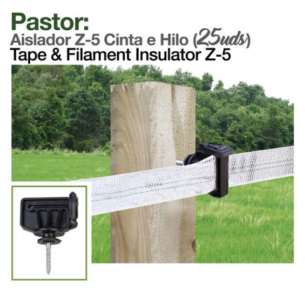 PASTOR: AISLADOR Z-5 CINTA E HILO 25uds