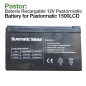 PASTOR: BATERÍA RECARGABLE PASTORMATIC 1500LCD 12V