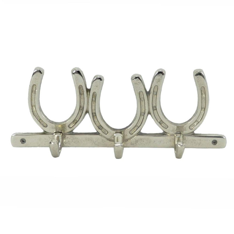 REGALO PERCHA 3 HERRADURAS 30x11x6