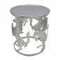 REGALO MESA AUXILIAR DECORACION CABALLOS 38x38x41