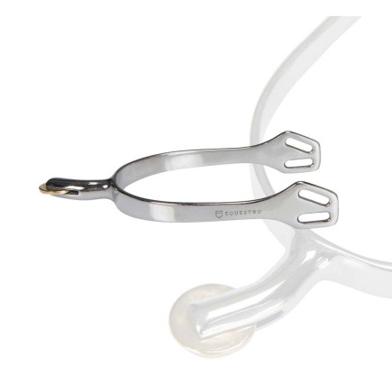 ESPUELA EQUESTRO INOX GALLO HORIZONTAL CURVO