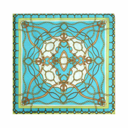 REGALO PAÑUELO MALUFA 90x90 600/401 TURQUESA